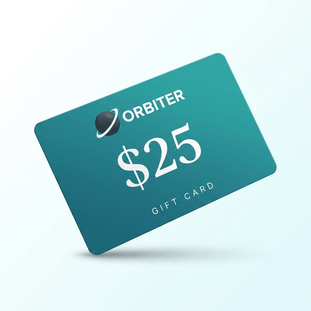 $25 Orbiter Gift Card